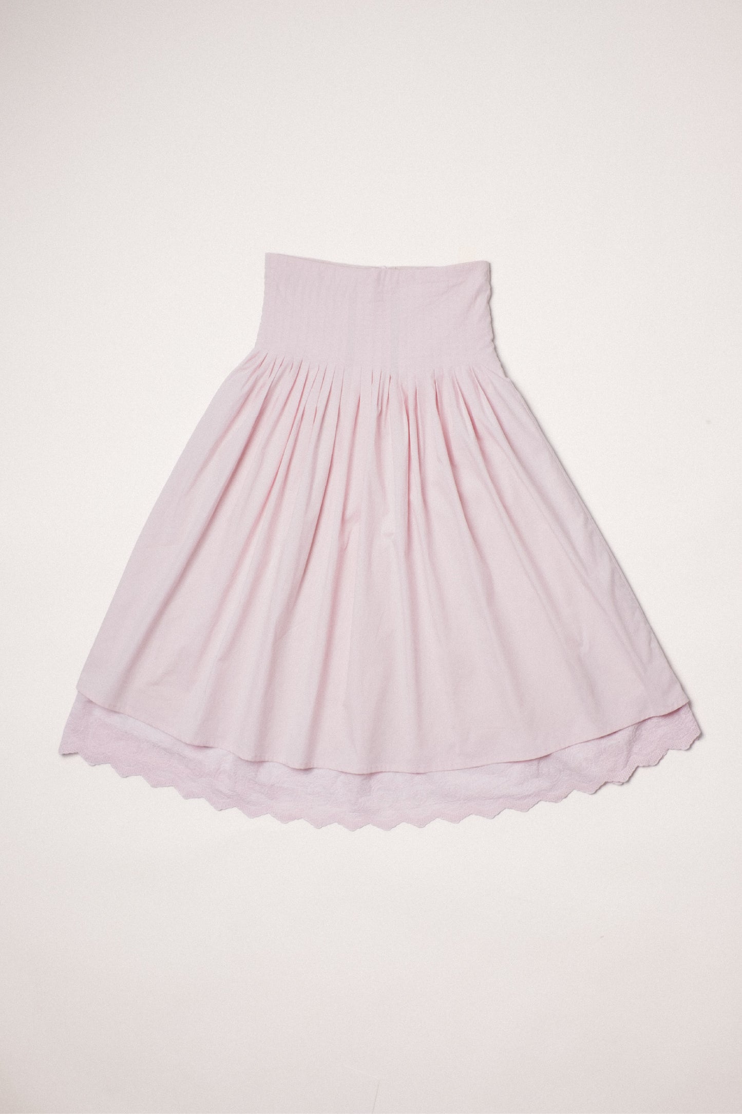 Pink Poesie Pleated Skirt