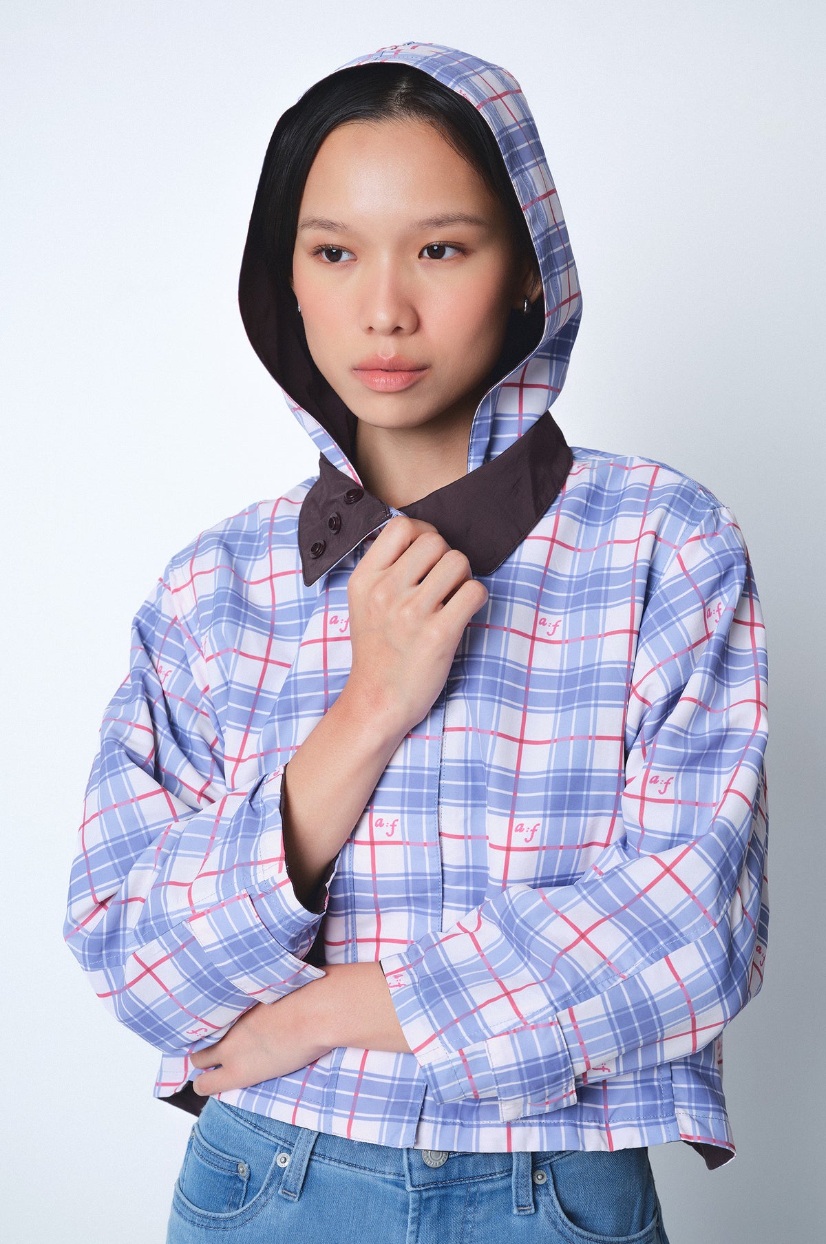 A Little Like Kismet Reversible Windbreaker in Daybreak