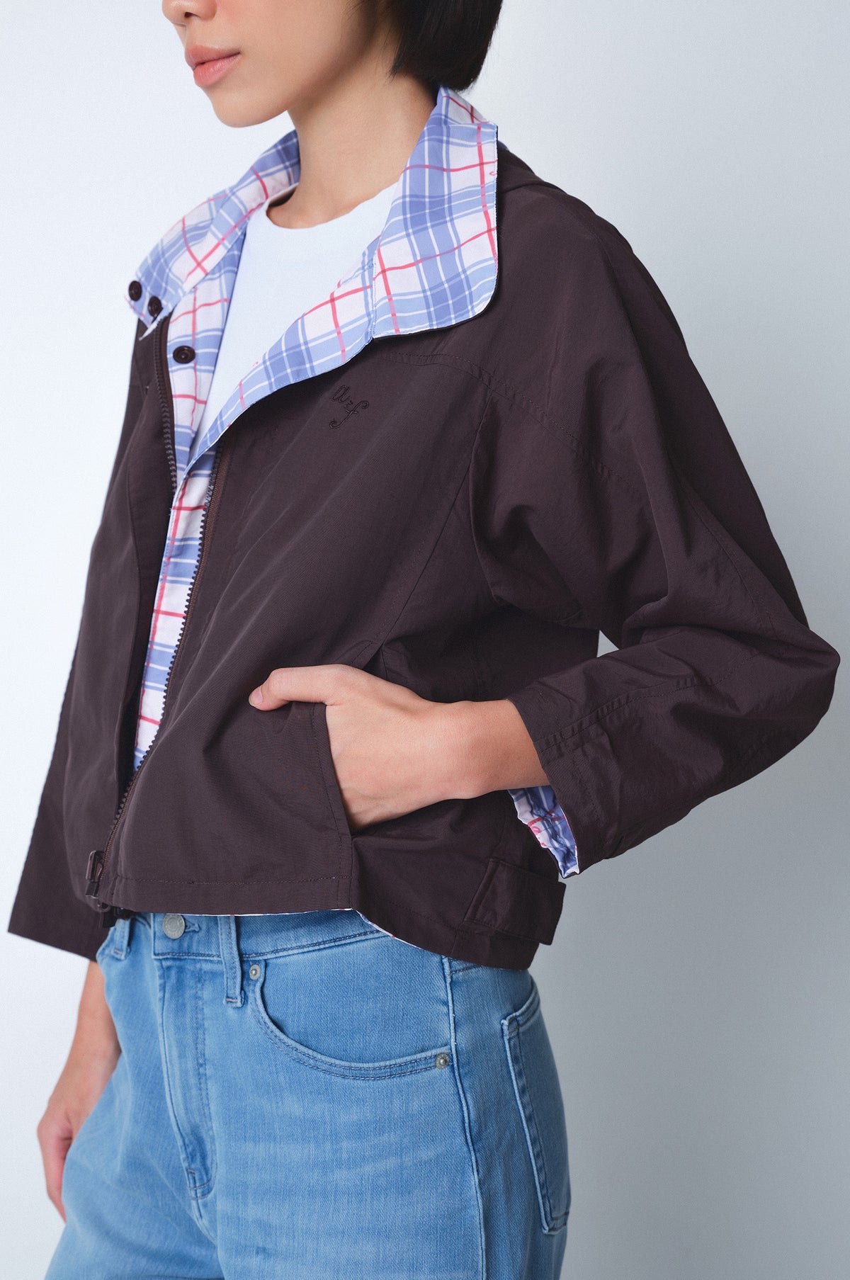 A Little Like Kismet Reversible Windbreaker in Daybreak