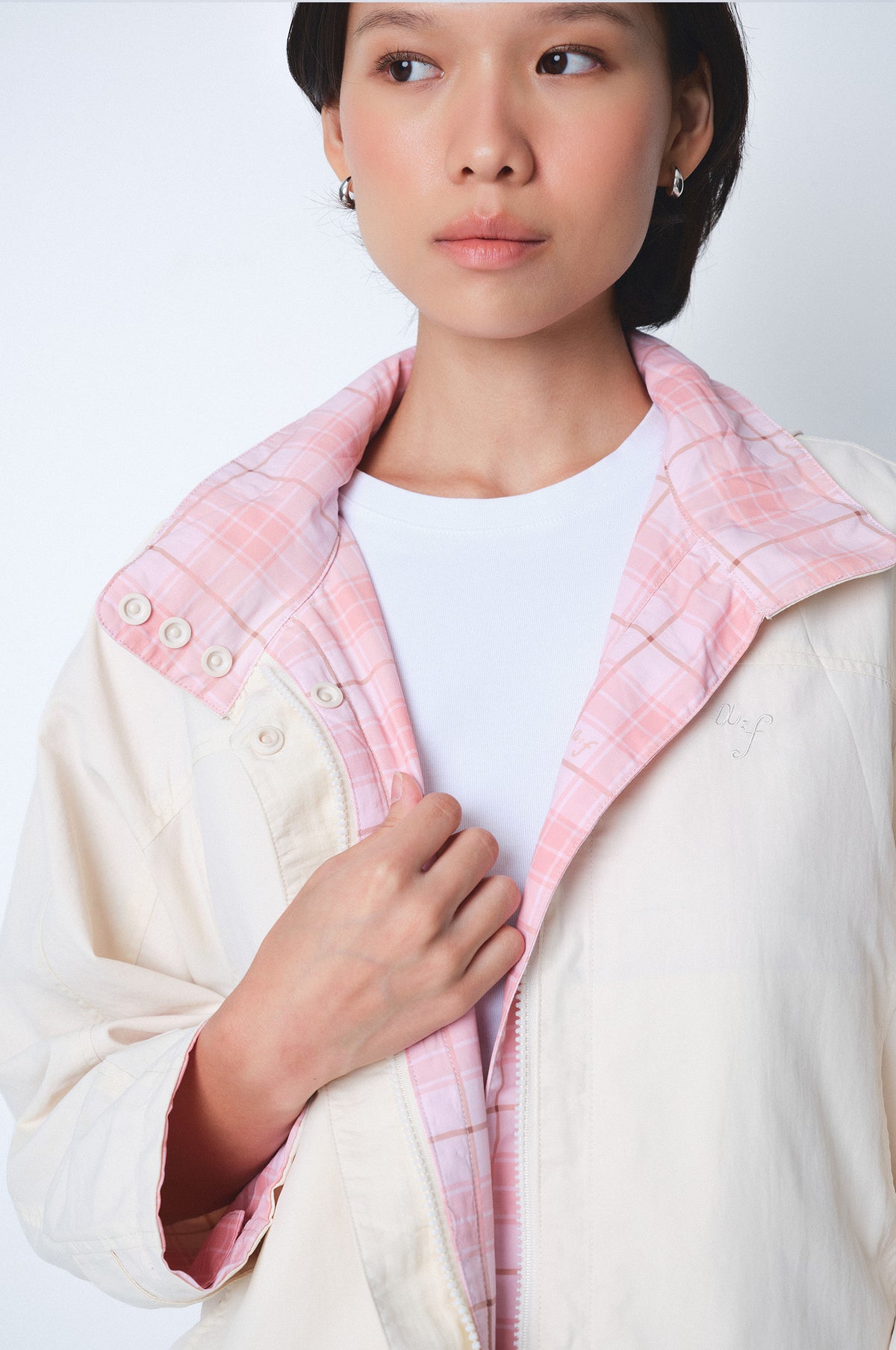 A Little Like Kismet Reversible Windbreaker in Sundown
