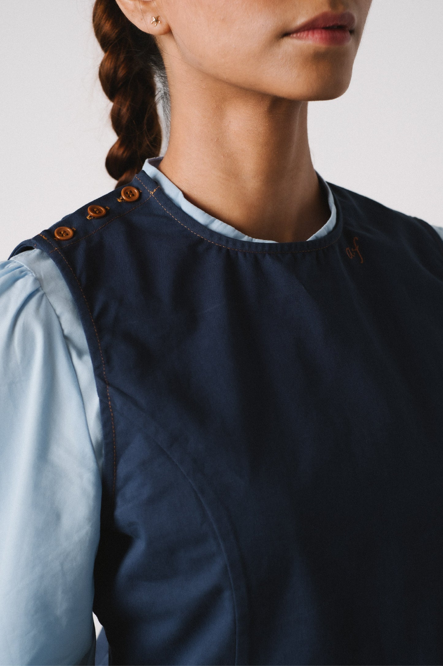 Colour Me Blue Vest