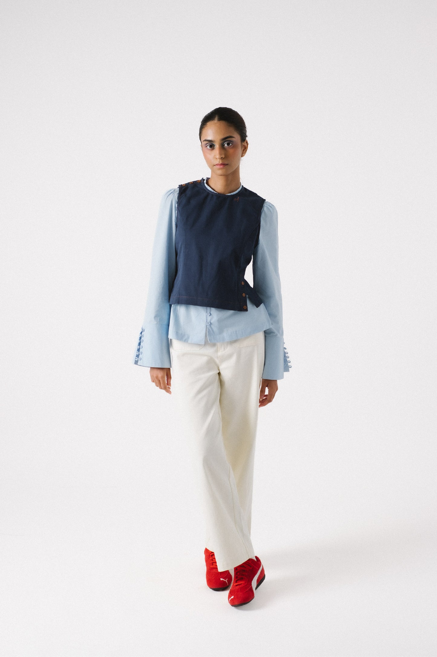 Colour Me Blue Vest